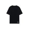 Li Ning Sport Fashion Series Text Print Round Neck Short Sleeve T-Shirt Men Tops Black AHSRB91-5