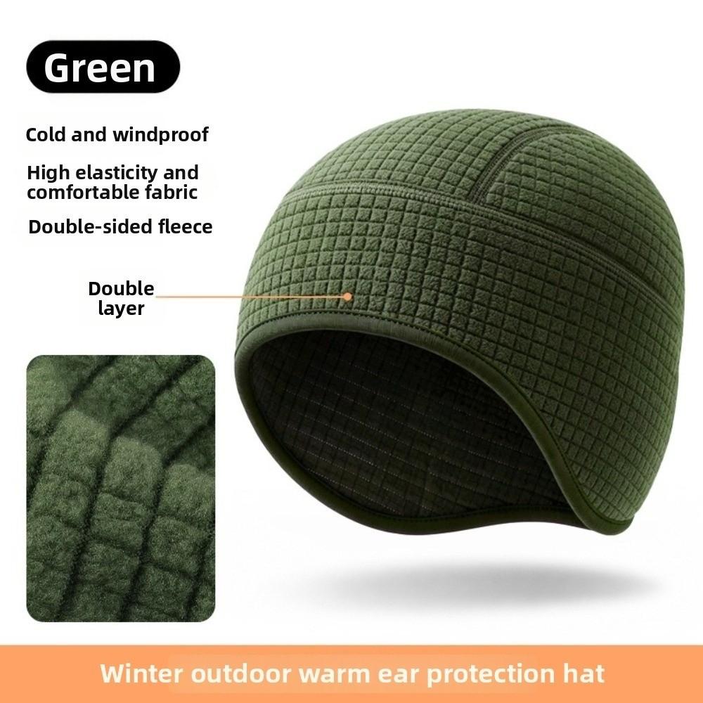 Double Layer Winter Beanie Ear Coverage Thermal Skull Cap New Ear Flap Beanie Men and Women