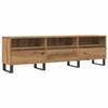 VidaXL Meuble TV chêne artisanal 150x30x44,5 cm bois d'ingénierie, banc TV, meuble télé, meuble multimédia, buffet TV, 857194