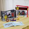 Five Nights Security Room Action Figure Building Block Set, 5 In 1 Monster with Stage Horror Game Toys, Compatible with Lego, Suitable for Fans Boys