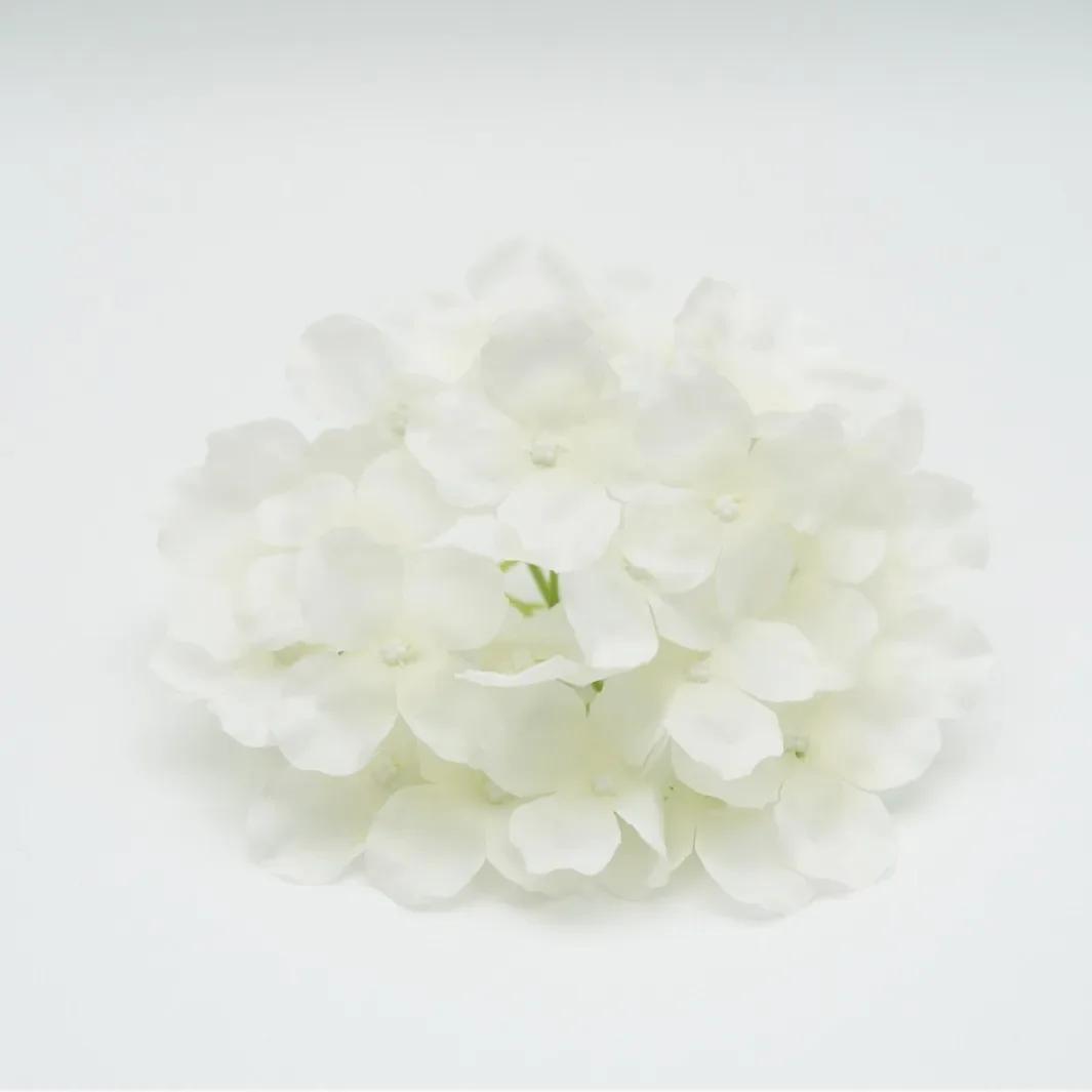 

1 Pcs Artificial Hydrangea Silk DIY Artificial Flower Decoration Vase Flowers Colorful Decorative Flower Wedding Party Luxury белый
