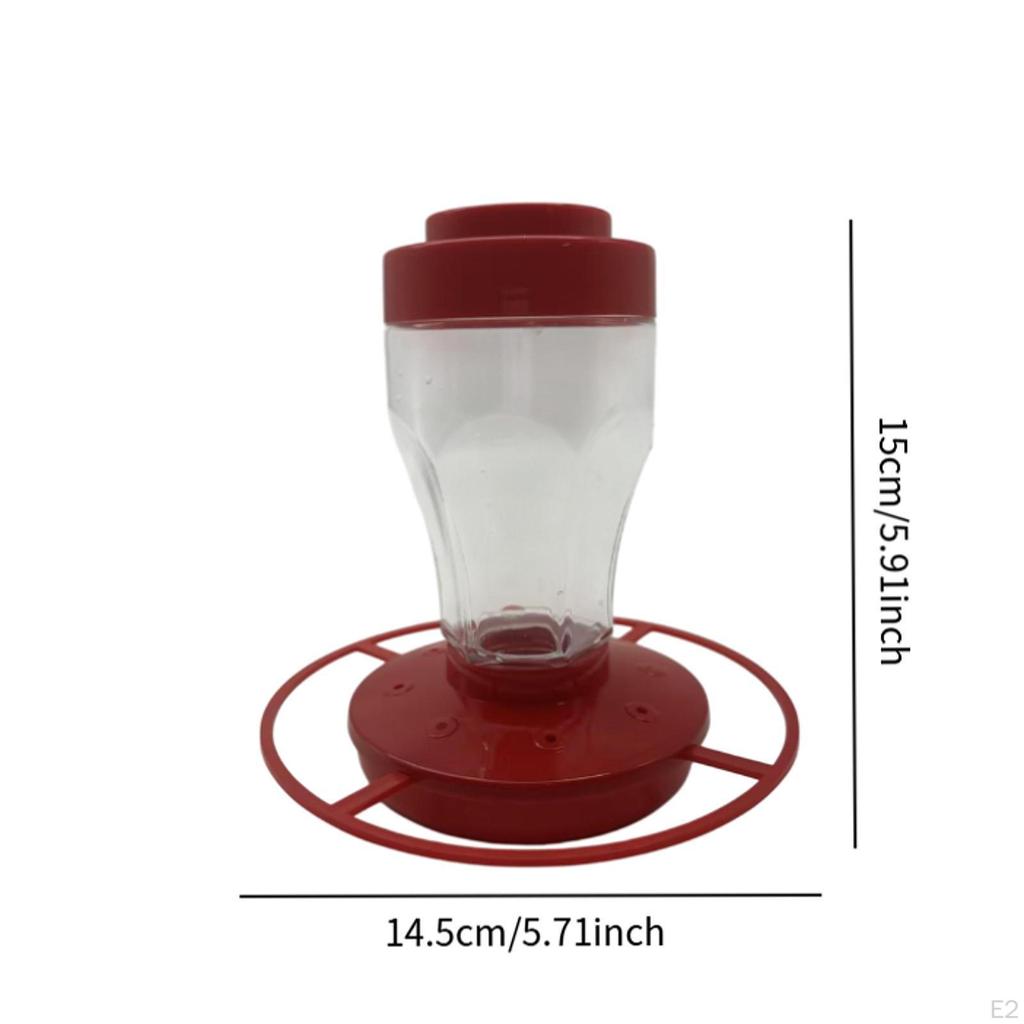 Hummingbird Feeder Water Feeding Station with Hook Simple Installation Compact Hanging Bird