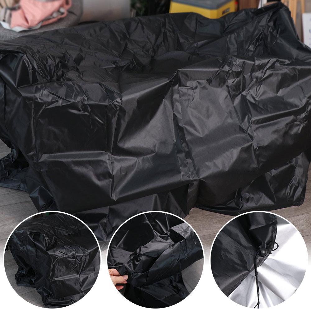 Furniture Dust Cover Courtyard Bench Cover UV Resistant Seat Protective Cover Outdoor