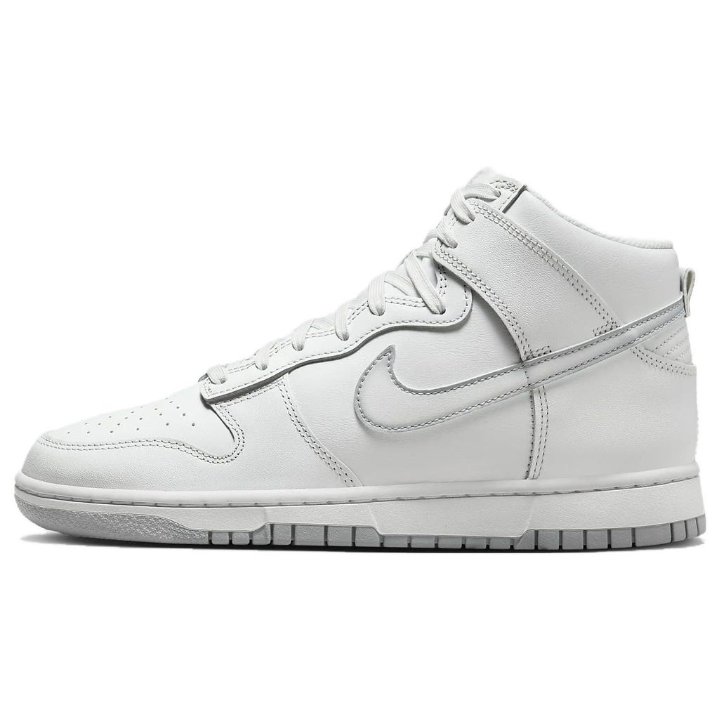 Nike Dunk High Airbrush Swoosh - White Men Sneakers Summit-White Wolf-Grey Photon-Dust FD6922-100