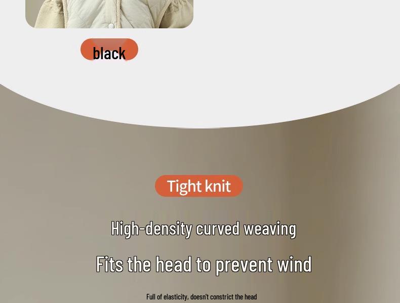 Kids' Wool Hat and Scarf Set with Ear Protection for Women and Boys - Warm, Velvet-Lined Pullover for Autumn and Winter