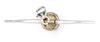 Harry Potter sterling silver Golden snitch clip on charm