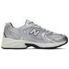 New Balance 530 Grigio Materia Argento Metallizzato Sneakers Unisex MR530LG