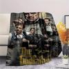 1 st The Godfather-tryck Flanellduk, Högkvalitativ Bekväm för Alla Årstider, Heminredning, Värme och Komfort, Perfekt för Gåvor