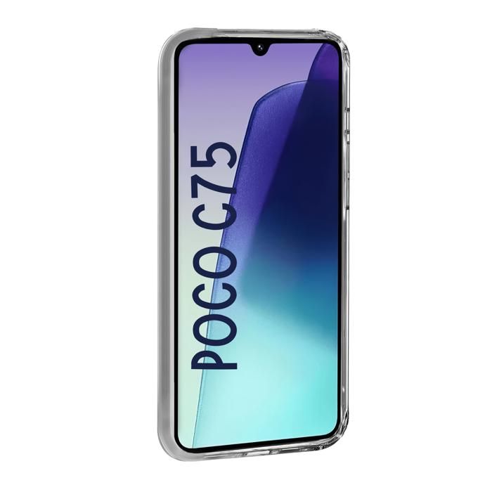 Hülle - Phonillico® - Xiaomi Poco C75 - Silikon Gel TPU - Weicher Schutz - Ultra Dünn