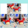 Plush Crab Keychain Toy With Polyester Filling For Kids And Adults