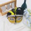 Lightweight Plastic Feather Mask For Cosplay Gothic Event Comfortable Halloween Party Costume Accessory