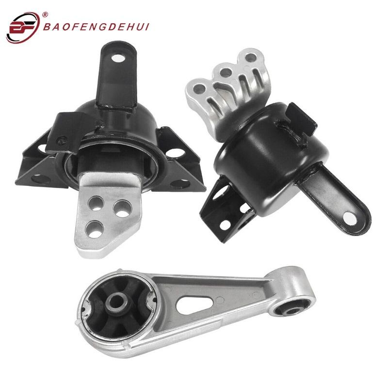 New 3PCS Front Left Engine Motor Trans Mount For Chevrolet Beat 1.2 2018-2021 Spark 1.2 spark 1.2 95211295 96686002 95969583