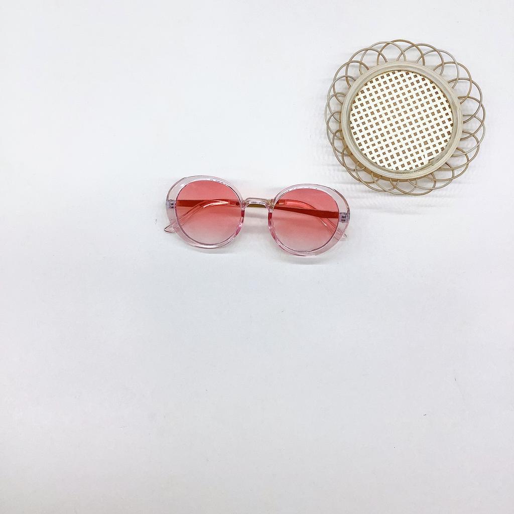 Personalisierte Kinder-Sonnenbrille mit rundem Rahmen, modische Jungen- und Mädchen-Sonnenbrille für Reisen, UV-Schutz-Brille