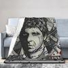 Scarfaces Dolla Tony Montana Fuzzy Blankets TV Awesome Bedding Throw Blanket for Sofa Couch Lightweight Gift Multi-function