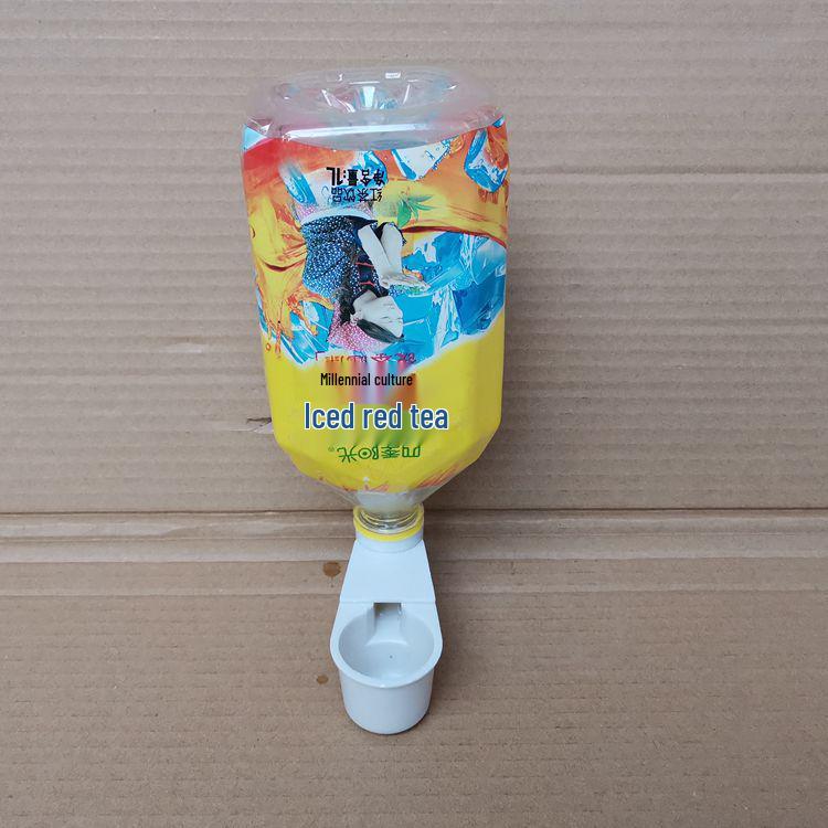 Pigeon Food and Water Dispenser with Lid - Anti-Spill Feeder Trough