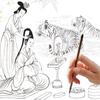 Sketching Line Draft Practice Book Hand Drawn Tracing Sketch Book  Art Supplies