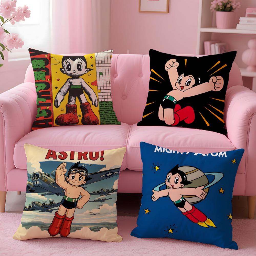 Anime S-Astro B-Boy Cushion Cover Comfortable Reversible Pillow Cover Ideal for Car Sofa Bedroom & Beyond