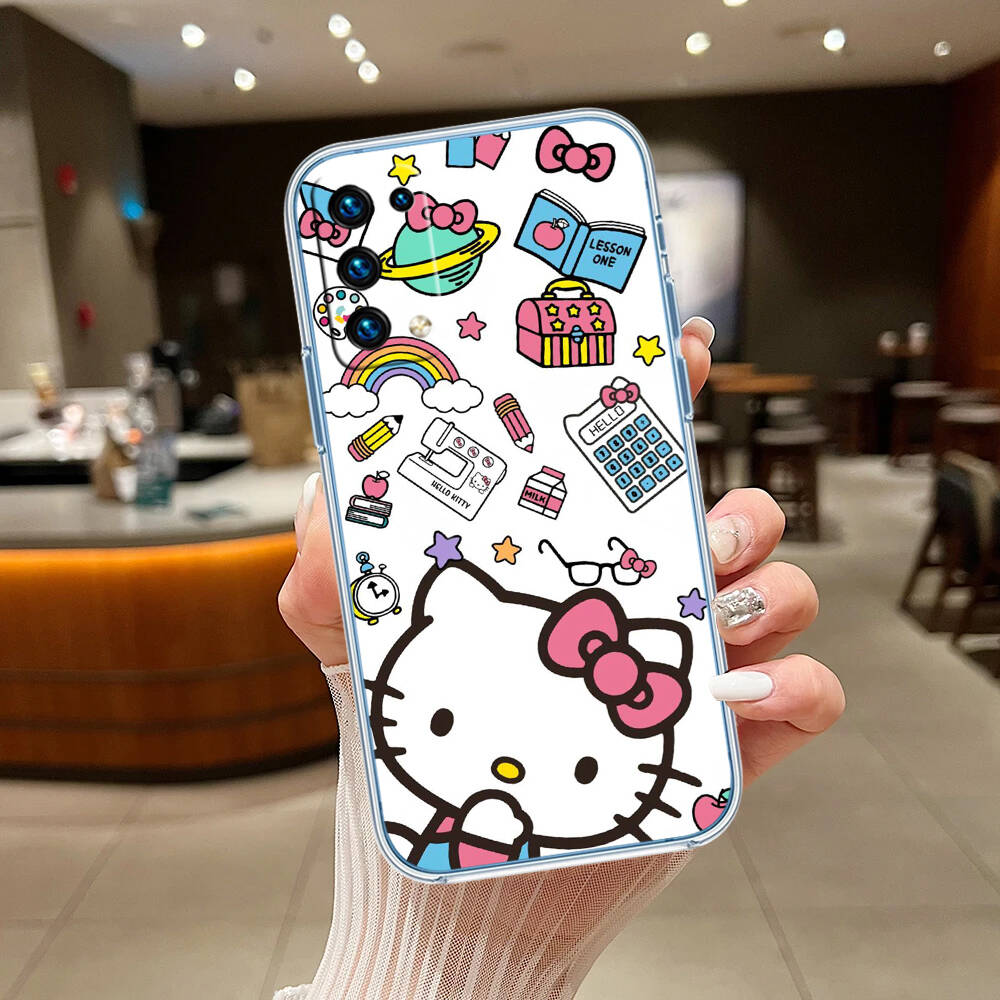 Cute Hello kitty Phone Case for Motorola G14 G15 G24 G30 G31 G32 G34 G41 G42 G51 G52 G50 G60S G60 G62 G72 G71 G73 G84 G85 G200 E32