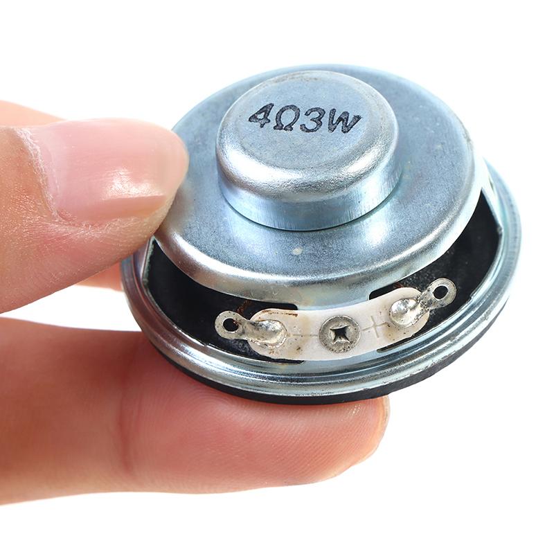 2 stk 40 mm mini lyd bærbare høyttalere 16 kjerner 4 ohm 3W full-range høyttaler gjør det selv elektronisk