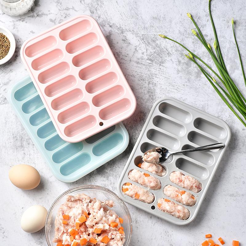 Stampo per Salsicce Senza BPA Salsicciotto Fai da Te in Silicone per Cani Prosciutto Fatto a Mano Strumenti da Cucina Accessori da Cucina