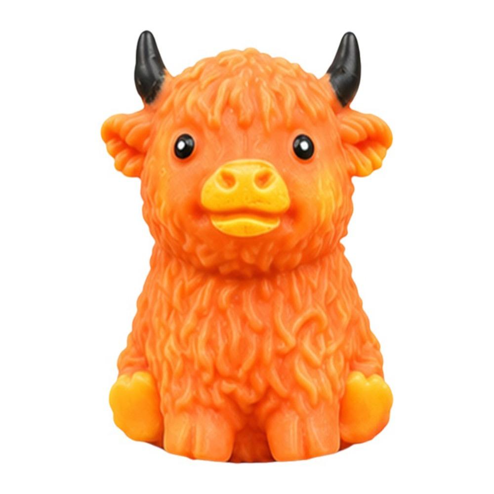Moldable Animals Squeeze Toy Crunchy Realistic Cat Pinch Sensory Stress Ball Home Decoration