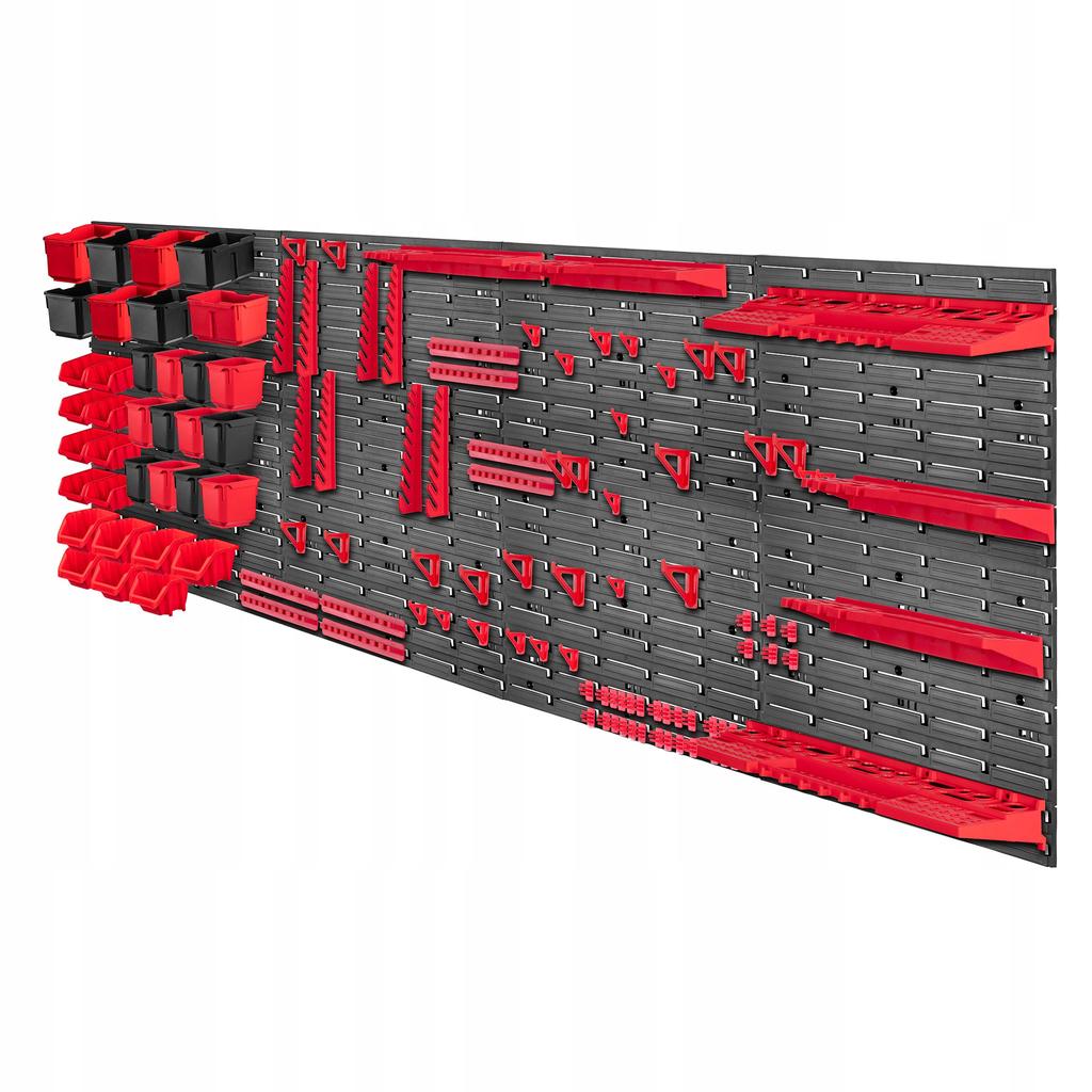 KADAX Tool Board 232x78cm Workshop Wall Garage For Tools 122pcs