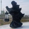 Faceless Carving Lamp Witch Decoration Resin Carving Decoration Lamp Garden Decoration Lamp