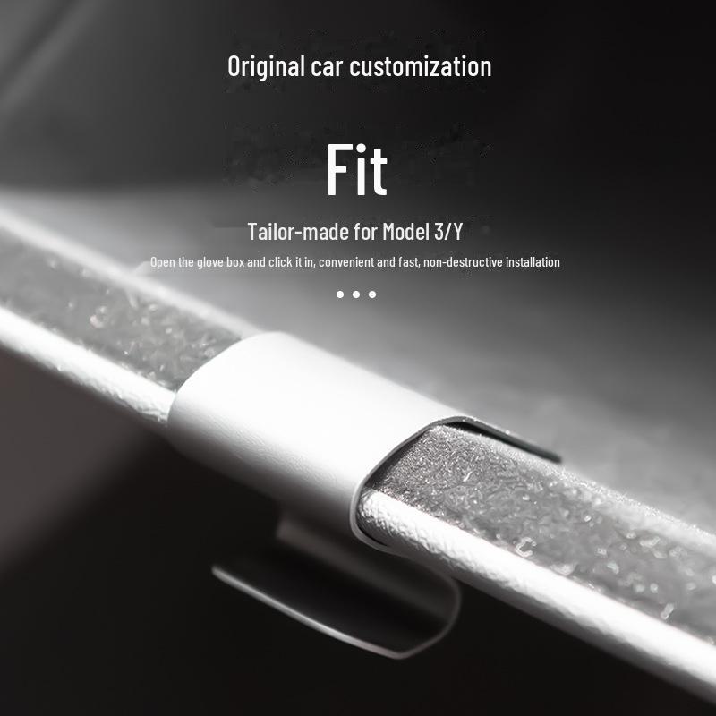 Tesla Model Y Glove Box Hook - Portable Co-Pilot Interior Accessory