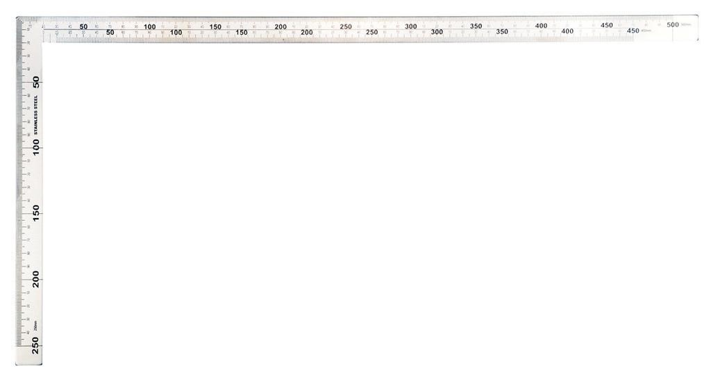 Steel angle 150 x 300 mm stainless steel YT-7083 YATO