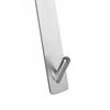 1/2Pcs Traceless Hook Frameless Glass Doors Up to 3/8 Inch Thick Shower Hook Stainless Steel Bathroom Towel Hook Bathrobe