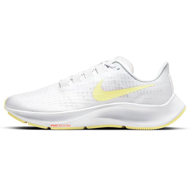 

Женские кроссовки Nike Air Zoom Pegasus 37 Белый/Светлый цитрон BQ9647-105 35.5