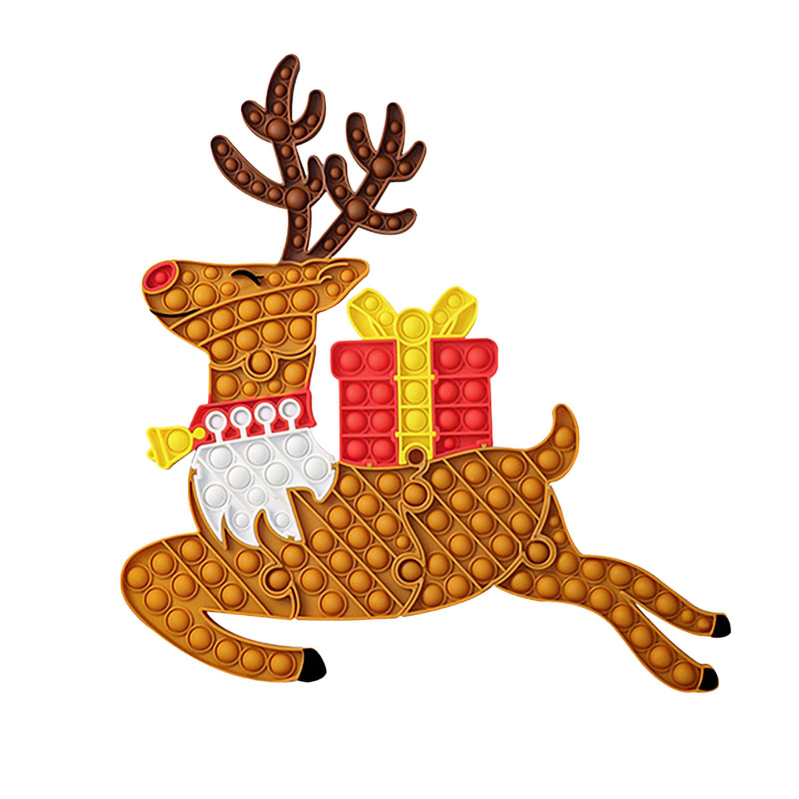 

Сенсорные игрушки с пузырьками-снятие стресса, силиконовые игрушки для снятия давления(Сшивание моделей) One size синий