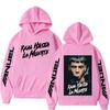 Rapper Anuel Pullover Real Hasta La Muerte Print Autumn Fleece Hoodie Regular Long Sleeve Clothes Fashion Streetwear Sportwear