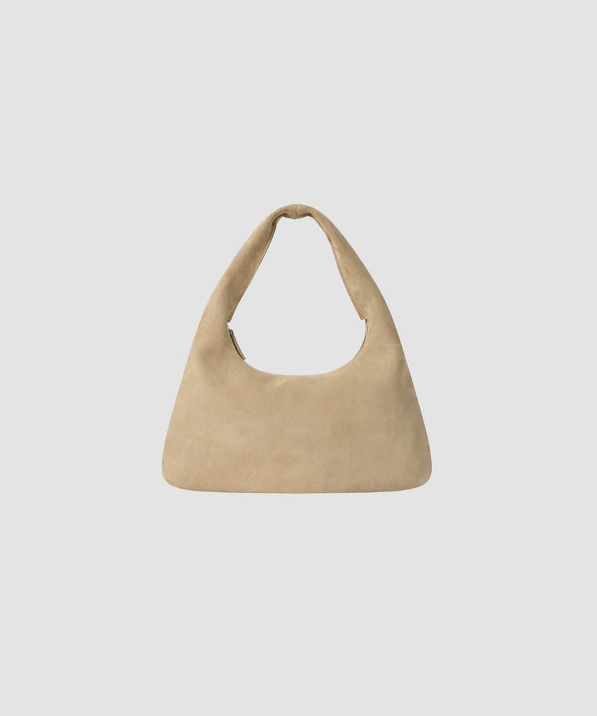 The Lille Margaret Shoulder Bag_Beige(Suede)