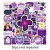 50 Blatt Taylor Swift Album Serie Scrapbook Aufkleber - Wasserdichte Dekorationsaufkleber mit der amerikanischen Sängerin