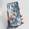 Phone Case For ZTE Libero 5G III A202ZT / Libero 5G II A103ZT Casing Fashion Butterfly Flower Black Soft TPU Case Silicone Cover