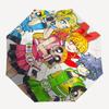 1pc Powerpuff Girls Automatic Opening/Closing Outdoor Umbrella with Portable Tri-Fold Design, 8-Rib Iron Frame Outdoor for Fans, Travelers, Daily