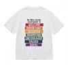 Women's Fashion Comfy Classic T-Shirt Everyone Important Message Design Tee