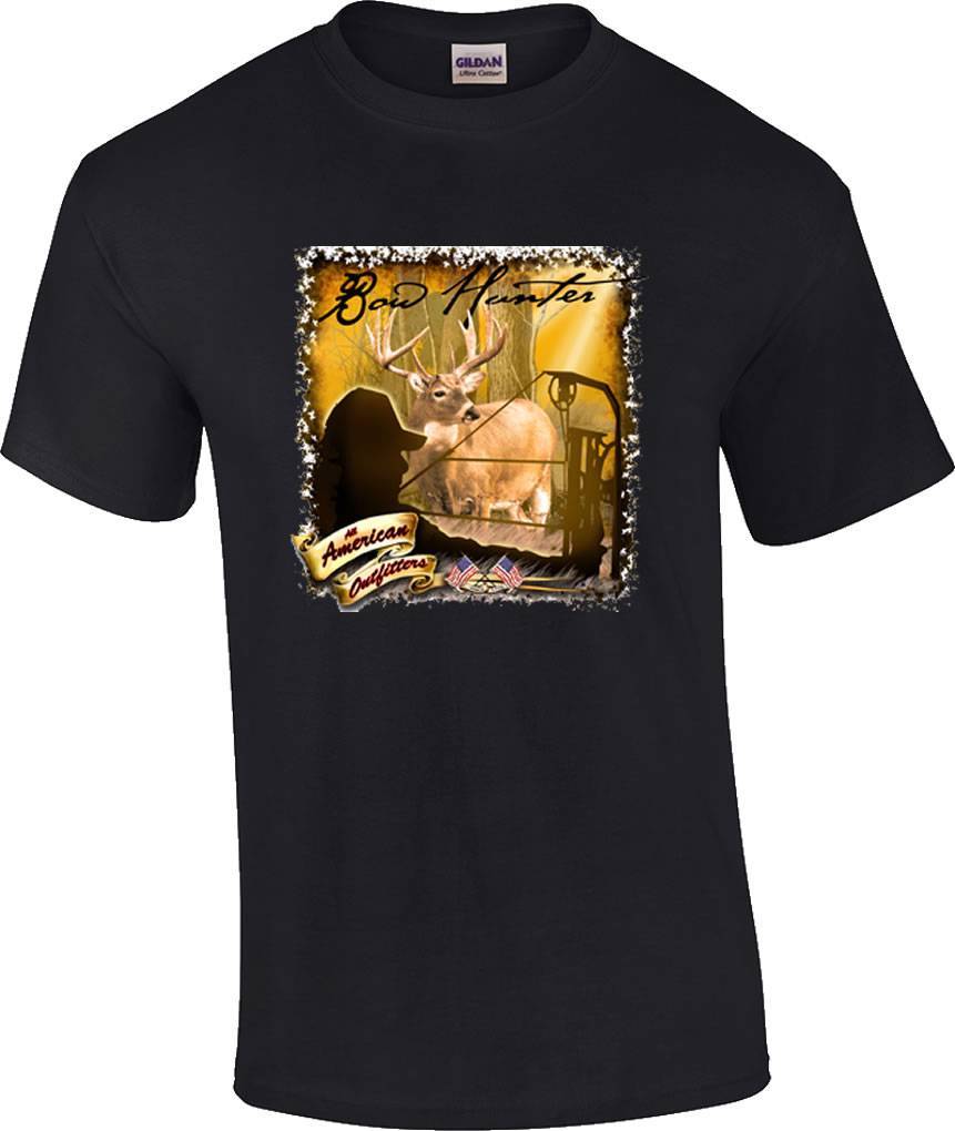 Bow Hunter Deer Hunting Bow Hunter T-Shirt XL