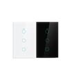 Graffiti US 120 WiFi+433 Smart Light Switch: Single/Zero Fire, Universal Model, Alexa Compatible.
