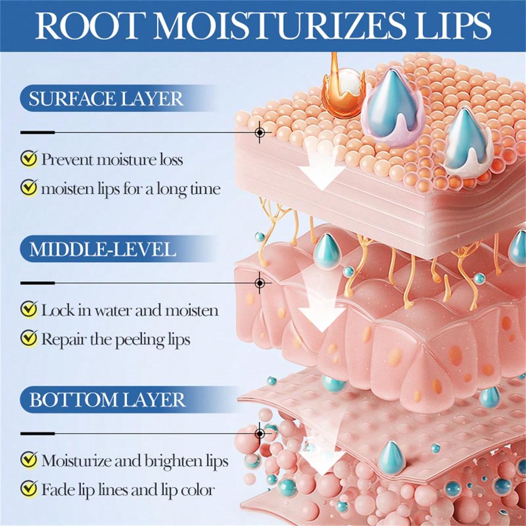 Clear Vaseline Hydrating Lip Balm Anti-cracking Hydrating Lip Balm