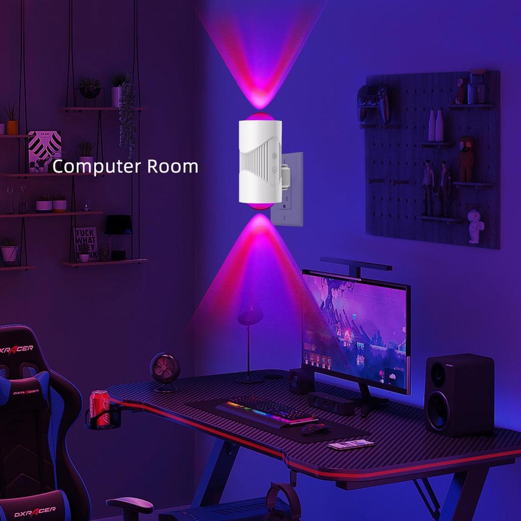 Square Wooden Rubber Wood Wood Desktop Decorative Lamp