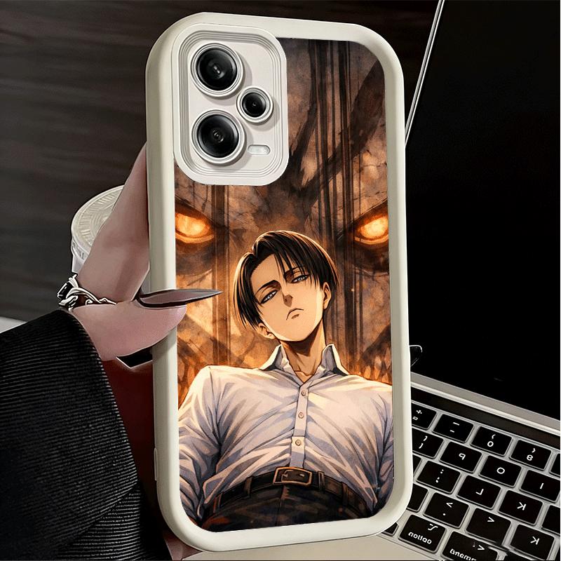 Phone Case for Xiaomi Redmi Note 15 14 13 Pro Plus A-Attack On T-Titan Levi Shell 12S 11 11S 11T 5G 14S Soft Silicone Funda