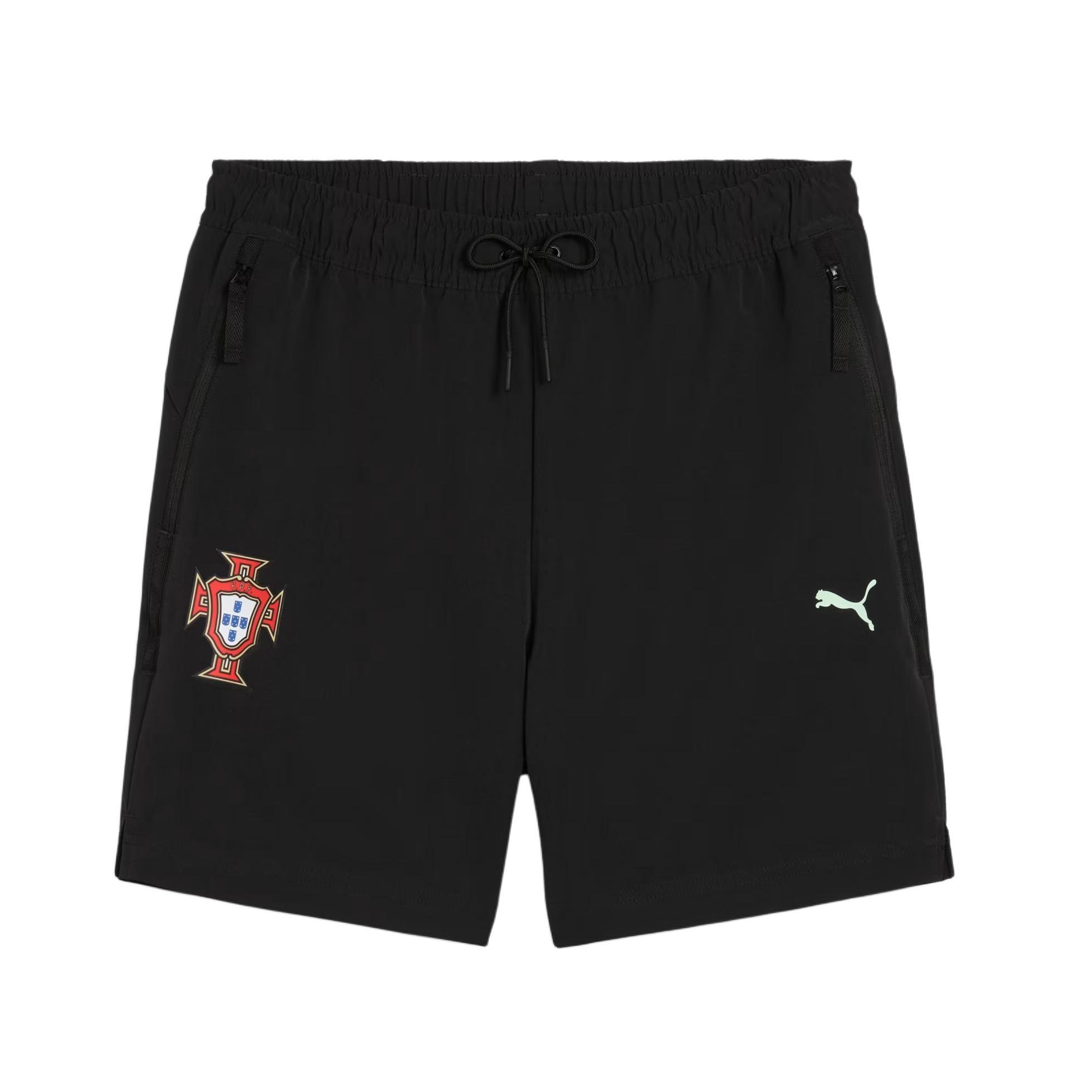 

Puma tech Логотип Удобные Модные Влагоотводящие Тренировочные Шорты Мужские шорты Черные 779186-24 L