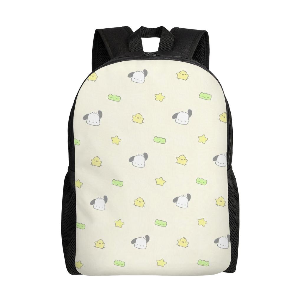 P-Pochaccoes Backpacks for Women Men School College Student Bookbag Fits 15 Inch Laptop Dog Cartoon Bags