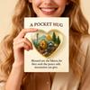 Camping Pocket Hug with Inspirational Cards Heart-Shaped Hiking Pocket Hug Keepsake Token Hikers Campers Nature Enthusiasts Gift