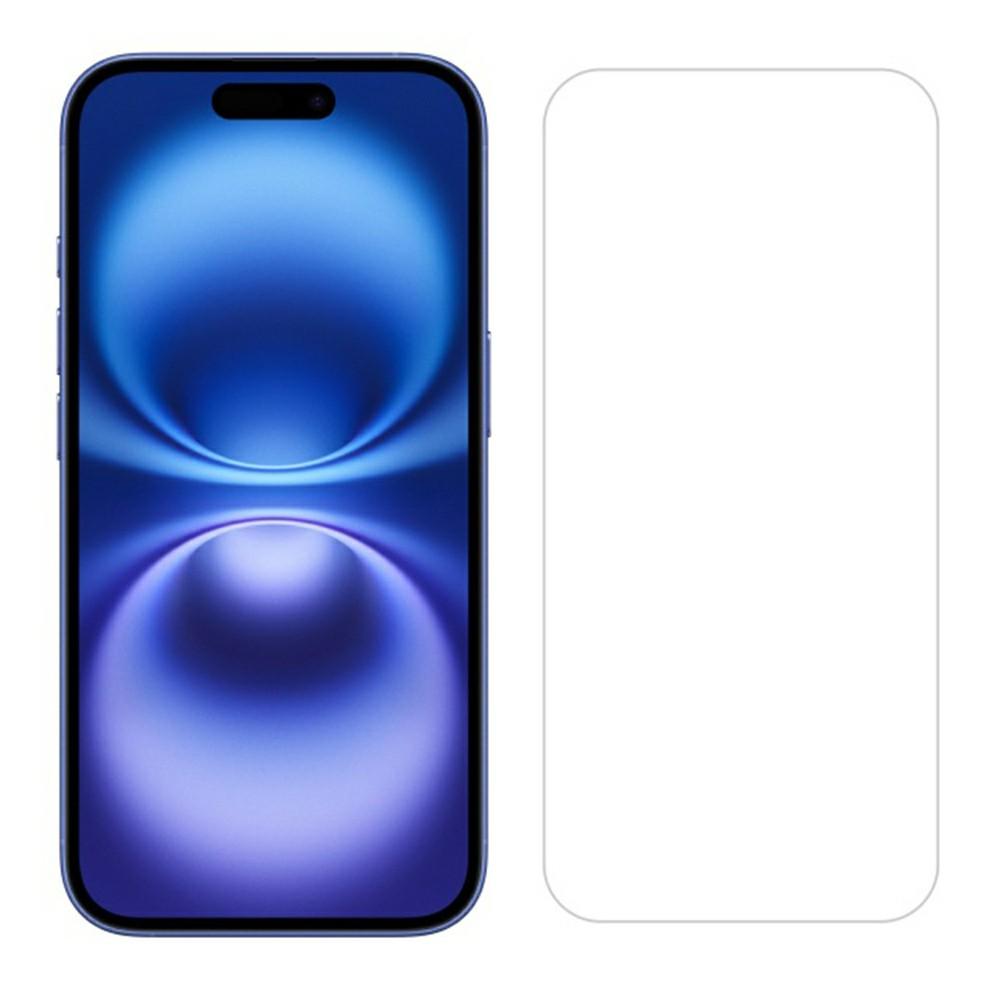 ITIETIE 2Pcs Screen Protector For iPhone 16e/14/13,0.25mm High Aluminium-Silicon Glass Clear Film