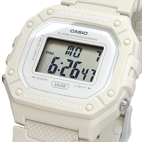 Casio CASIO Standard Digital Watch W-218HC-8AV Men's Ladies Cheap Casio Chipkasi Beige Overseas...