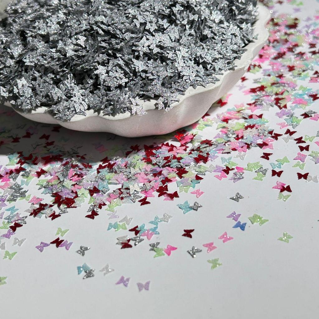 Reflective Diamond Butterfly Nail Art Sequins