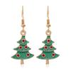 New European and American Fashion Light Luxury Long Earrings Women's Simple Handmade DIY Geometric Earrings
